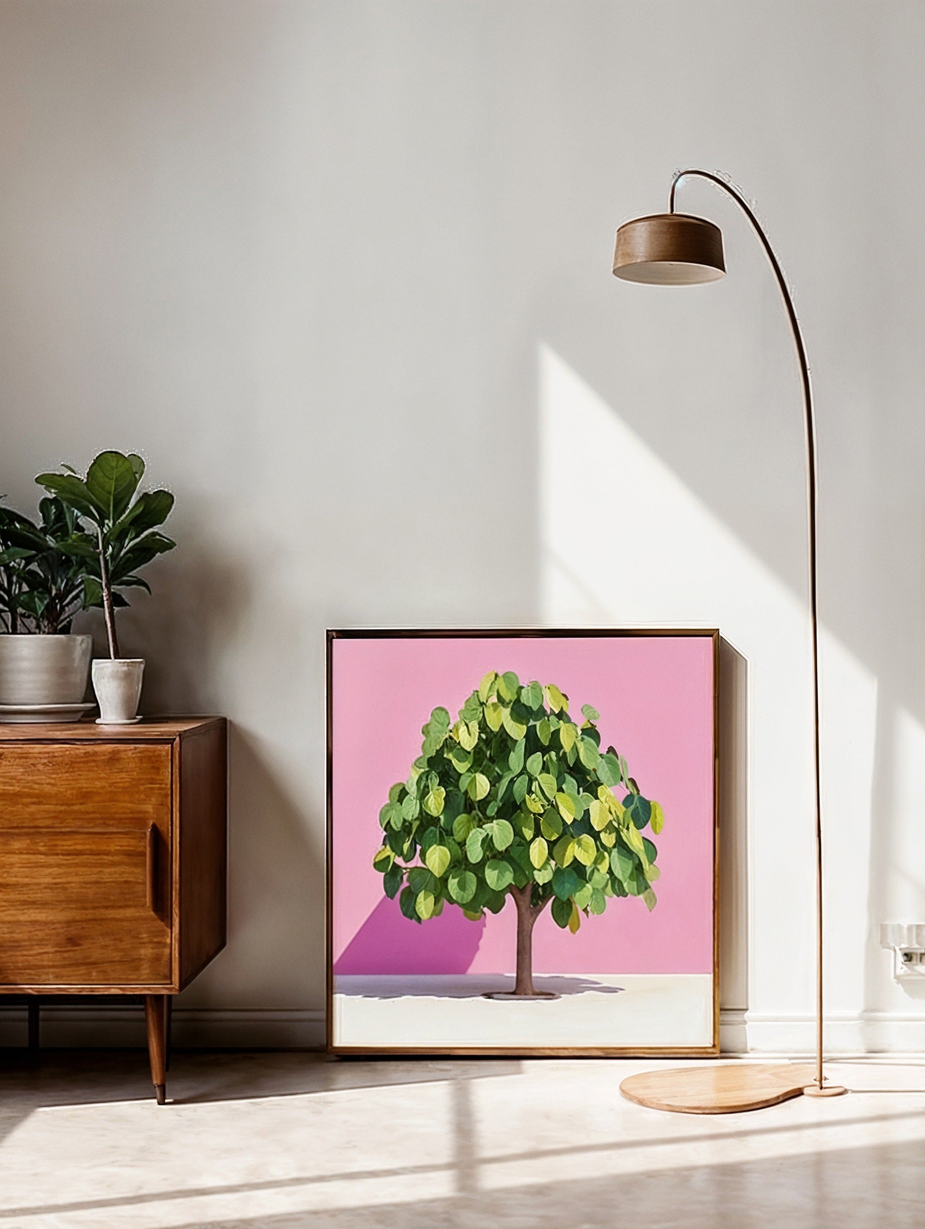 "Leafy Tree" Wall Print-2