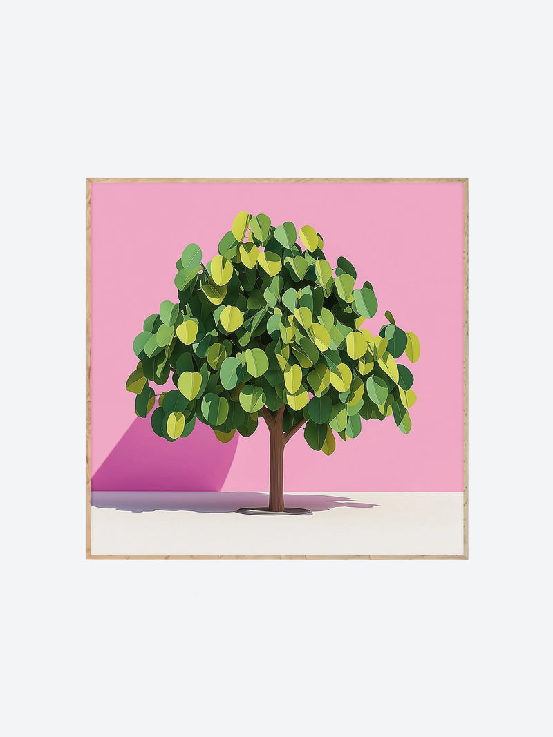 "Leafy Tree" Wall Print-1